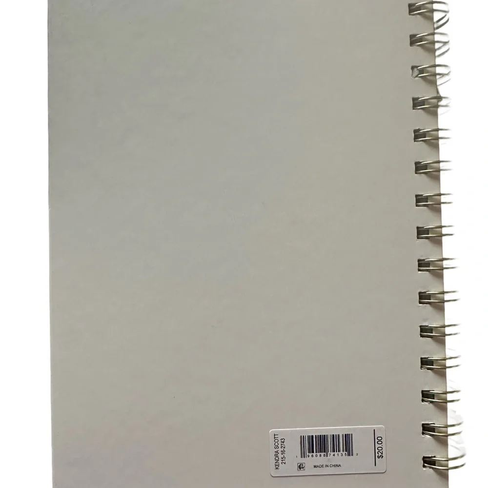 Kendra Scott Holographic Spiral Notebook Planner